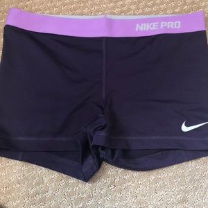Nike Pro spandex shorts